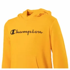 Champion Legacy Hoodie Junior Yellow Gul Clearance