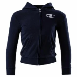 Champion Legacy Zip Hoodie Junior Blue Blå Outlet