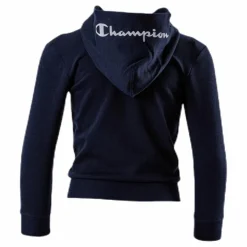 Champion Legacy Zip Hoodie Junior Blue Blå Outlet
