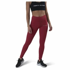 Tommy Hilfiger Sport Legging Full Length With Tape Pink Rosa