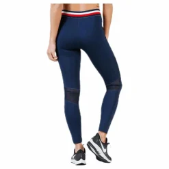 Legging With Mesh Full Length Blue*Tommy Hilfiger Sport Sale