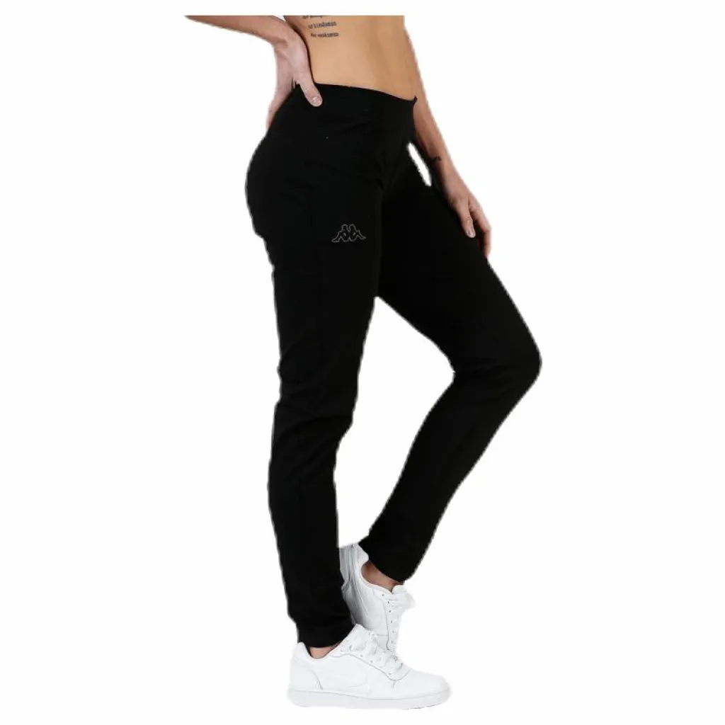 Kappa Leggings, Logo Zapri Black Svart Discount