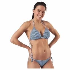 Lekika Triangle Blue/Patterned*Waikani Beachwear Discount