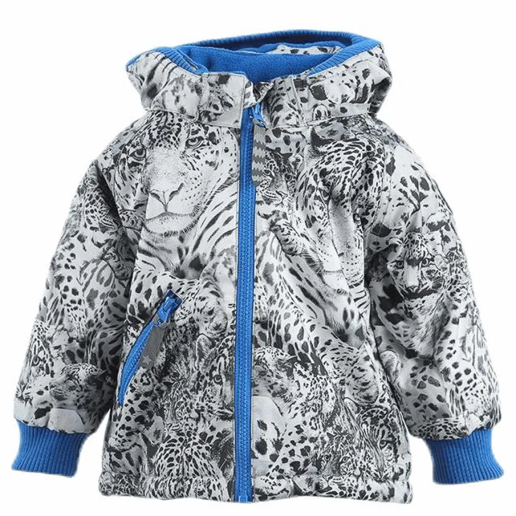 Racoon Leo Leopard Jacket Green Grön Clearance