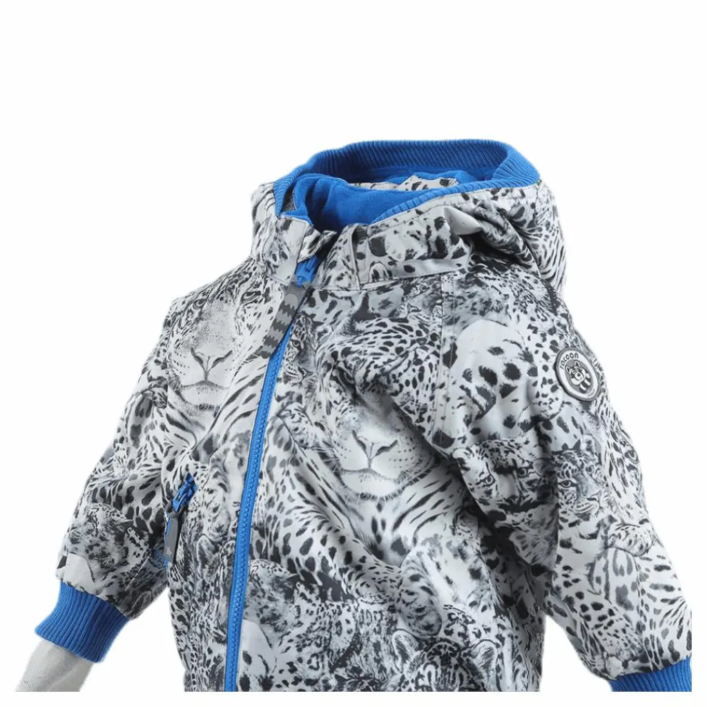Racoon Leo Leopard Jacket Green Grön Clearance