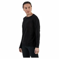 Lesly Kings L/S Pullover Knt Black*Only Online