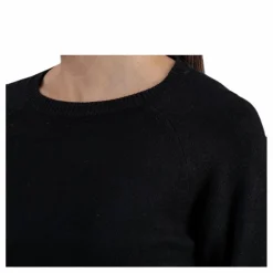 Lesly Kings L/S Pullover Knt Black*Only Online