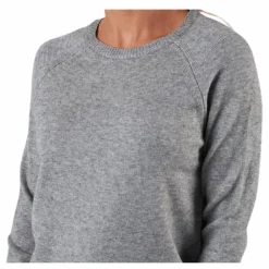 Lesly Kings L/S Pullover Knt Grey*Only Discount