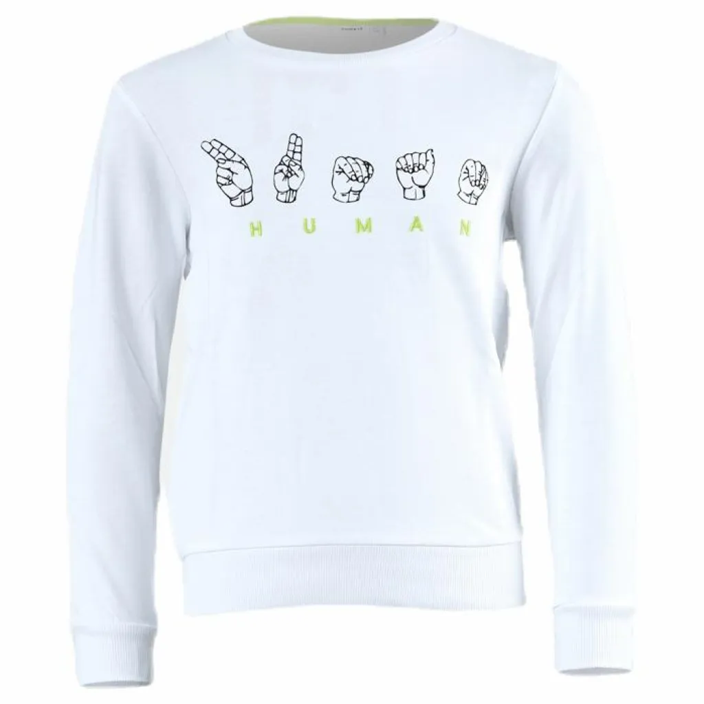 Name It Lexo Ls Light Swe White Vit Online