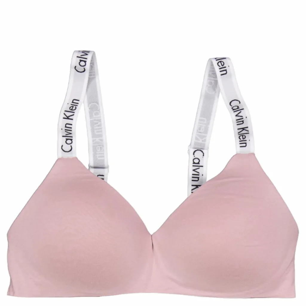 Calvin Klein Lght Lined Bralette Pink Rosa