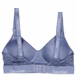 Calvin Klein Lghtly Lined Bralette Blue Blå Online