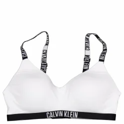 Calvin Klein Lghtly Lined Bralette White Vit Sale