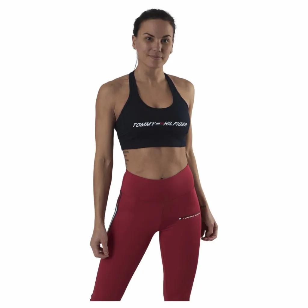 Light Intensity Graphic Bra Blue*Tommy Hilfiger Sport Outlet