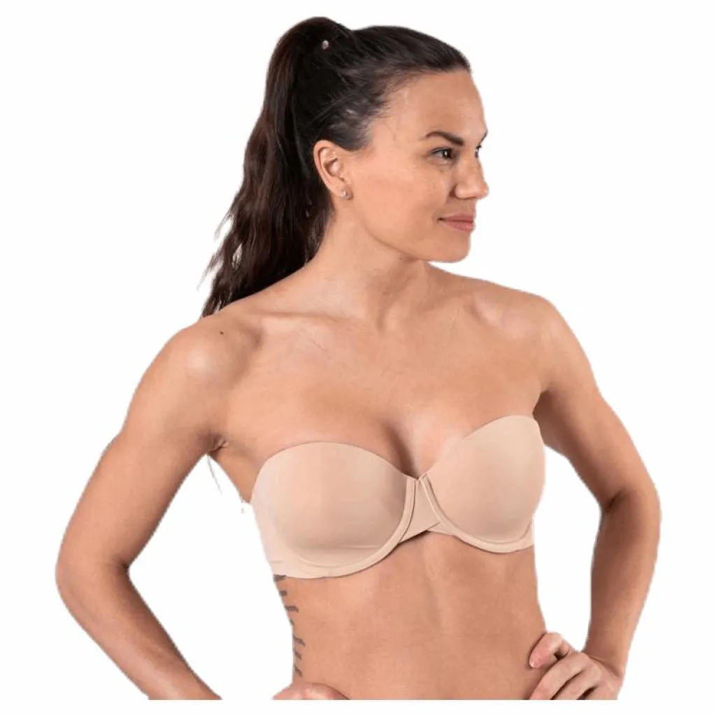 Calvin Klein Light Lined Strapless Beige New