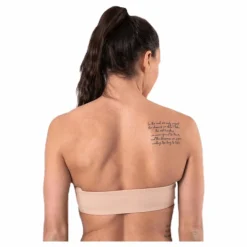 Calvin Klein Light Lined Strapless Beige New
