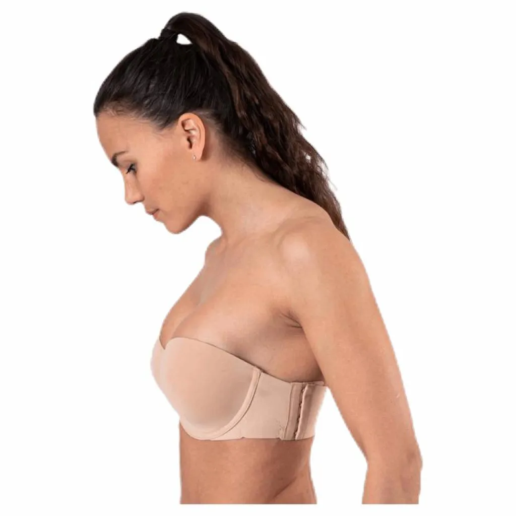 Calvin Klein Light Lined Strapless Beige New