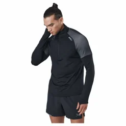 Light Speed 1/2 Zip Black/silver Reflective*2XU Outlet