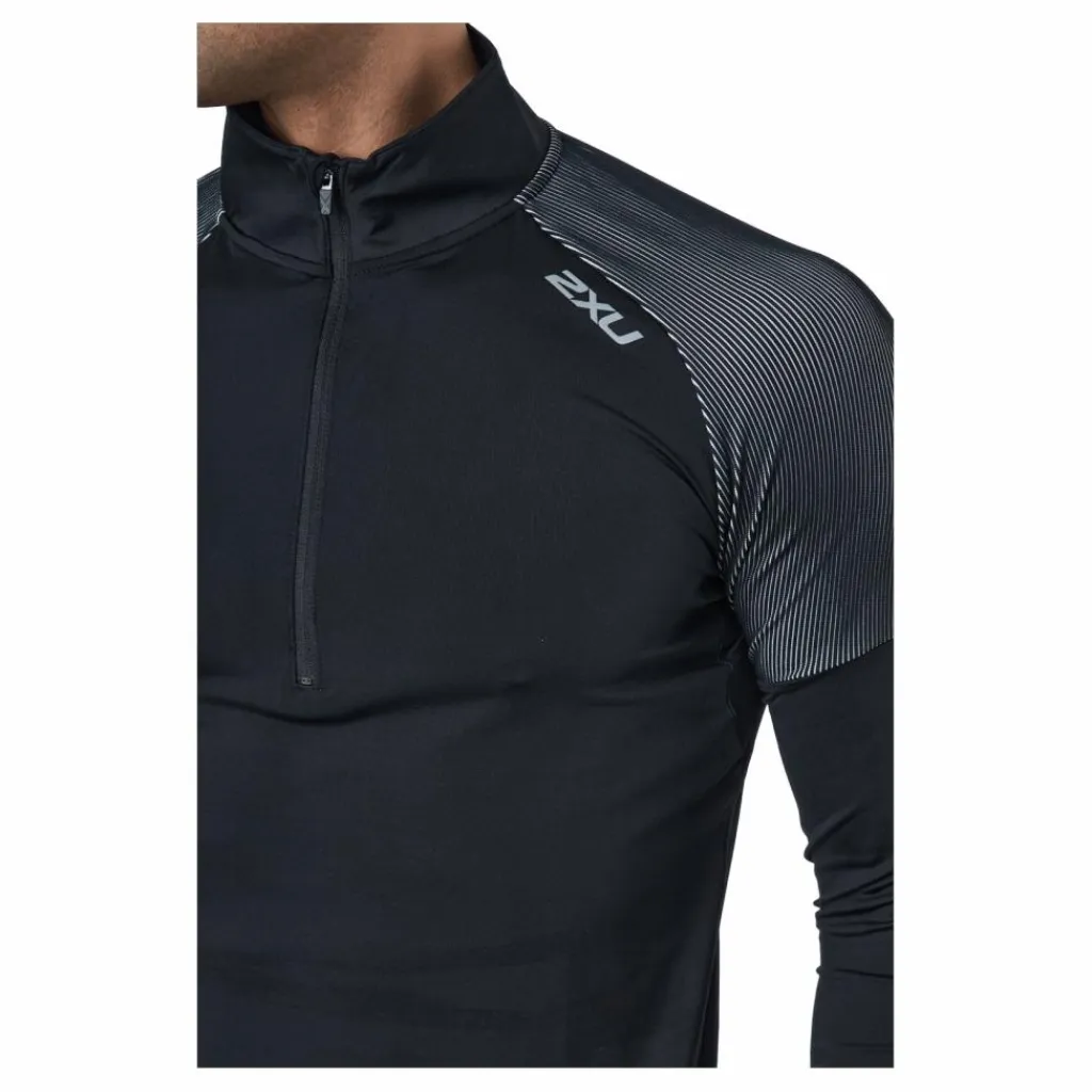 Light Speed 1/2 Zip Black/silver Reflective*2XU Outlet