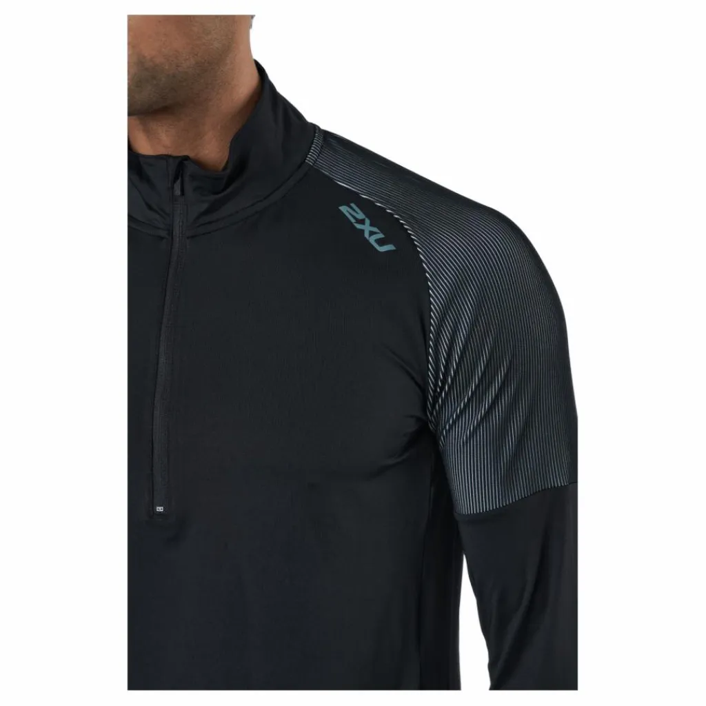 Light Speed 1/2 Zip Black/silver Reflective*2XU Outlet