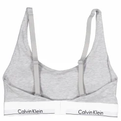 Calvin Klein Lightly Lined Bralette Grey Grå Clearance
