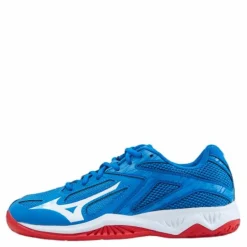 Mizuno Lightning Star Z6 Junior French Blue / White / Fiery Re Blå Online