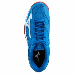 Mizuno Lightning Star Z6 Junior French Blue / White / Fiery Re Blå Online