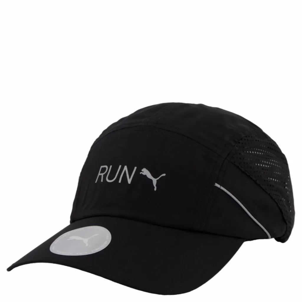Puma Lightweight Runner Cap Black Svart Discount