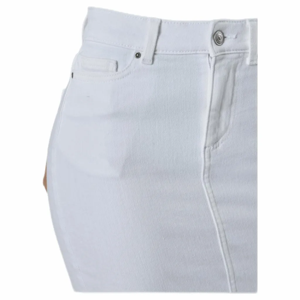 Lili Mw Denim Skirt White*Pieces Hot