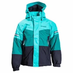 Bergans of Norway Lilletind Insulated Kids Jacket Green/Grey Grön och Grå Outlet