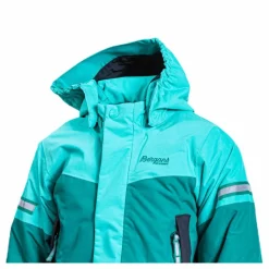 Bergans of Norway Lilletind Insulated Kids Jacket Green/Grey Grön och Grå Outlet