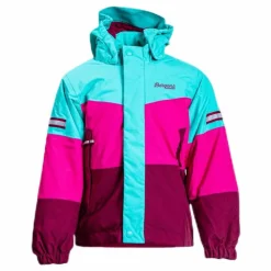Bergans of Norway Lilletind Insulated Kids Jacket Pink/Green Rosa och Grön New