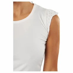 BOW19 Lily Tee Offwhite Vit Discount