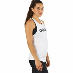 adidas Linear Loose Tank White/Black Vit Hot