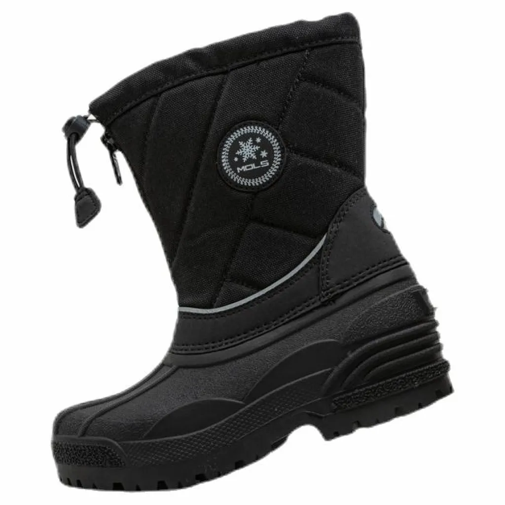Mols Linga Kids Winterboot Black Svart Hot