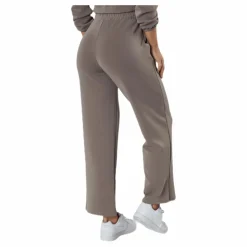Pieces Lise Hw Wide Pant Lounge Beige Clearance