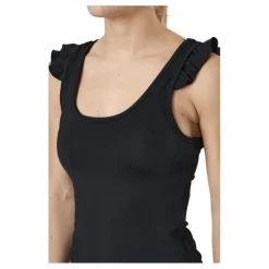 BOW19 Liv Tank Top Black Svart New