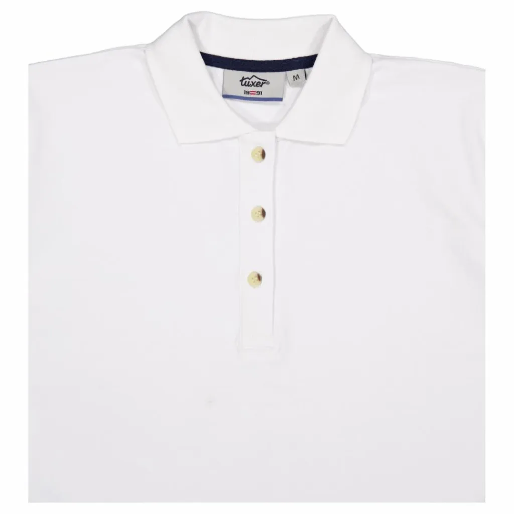 Livia Polo Shirt Offwhite*Tuxer Hot