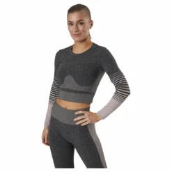 Lixy Ls Seamless Top Lounge Grey*Pieces Sale