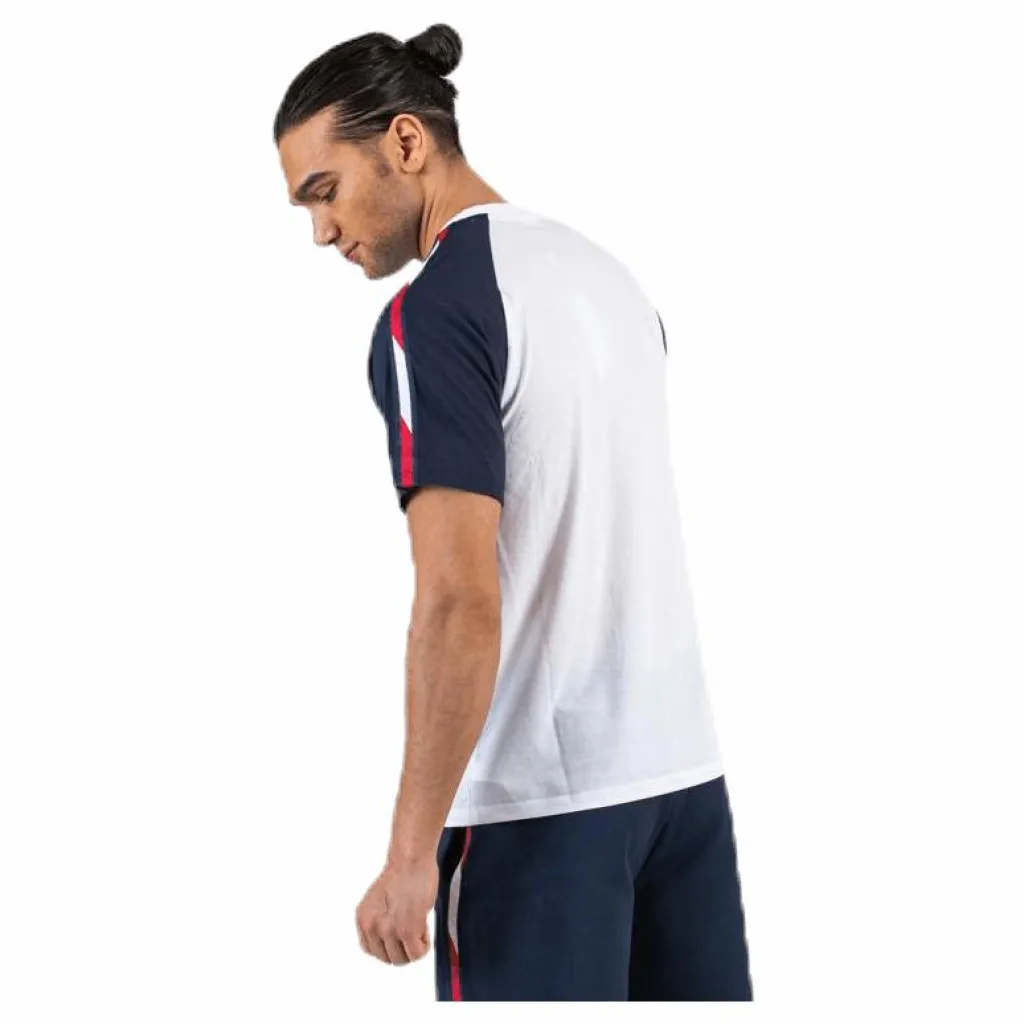 Logo Tee With Tape White*Tommy Hilfiger Sport