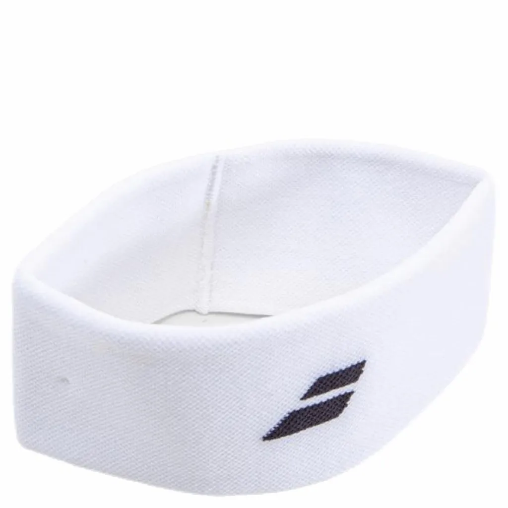Babolat Logo Wristband White Vit Best