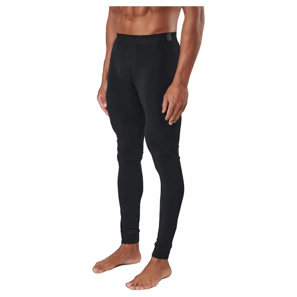 Bread & Boxers Long Johns Black Svart