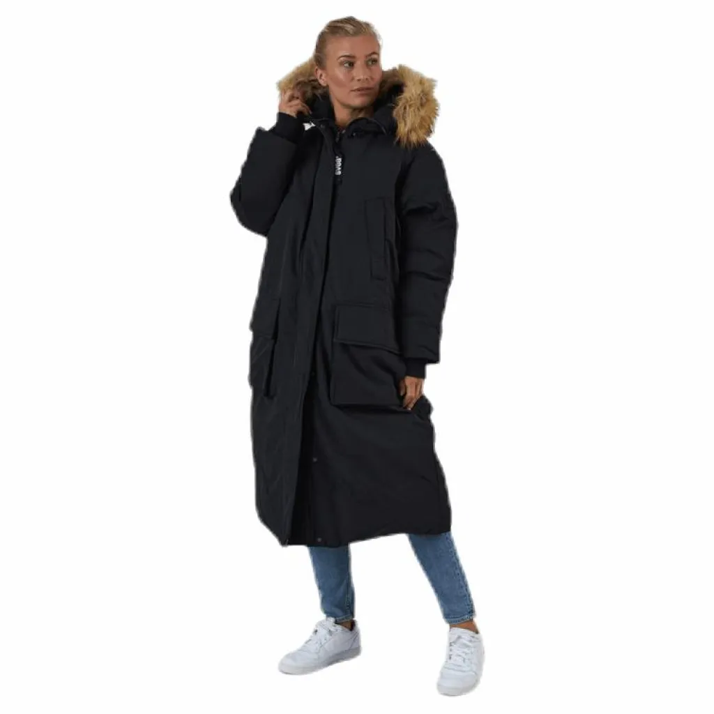 Long Parka Black*Svea Outlet