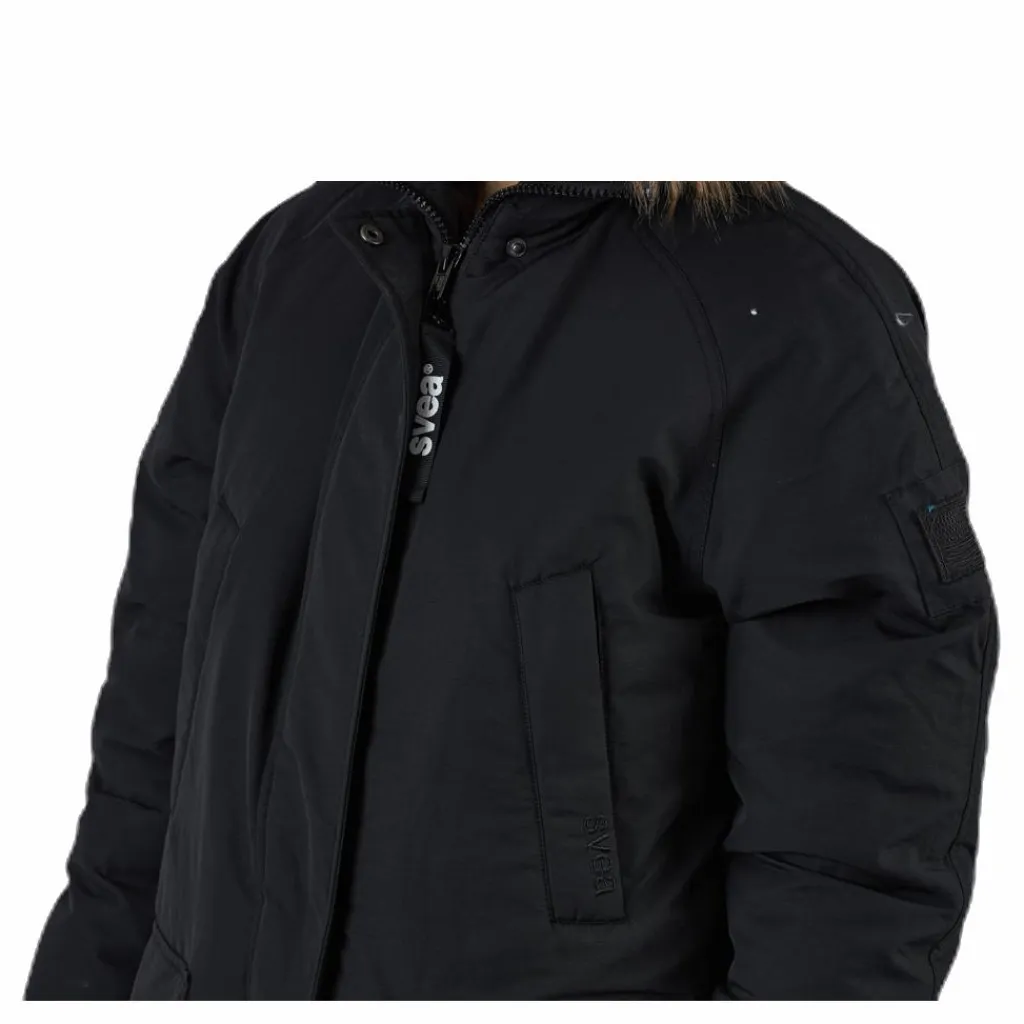 Long Parka Black*Svea Outlet