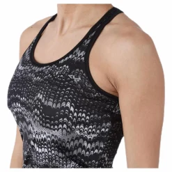 Long Racerback AOP Black*Röhnisch Discount
