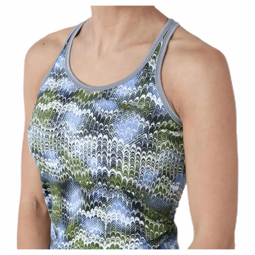 Long Racerback AOP Blue*Röhnisch Sale