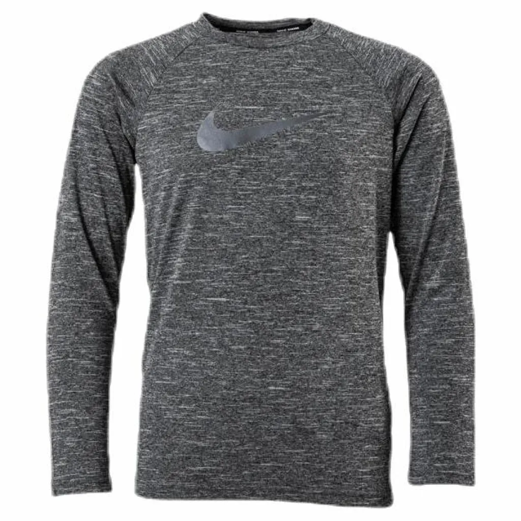Long Sleeve Hydroguard Junior Black*Nike Swim
