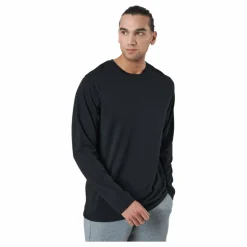 Long Sleeve Tee Bamboo Black*Resteröds Discount