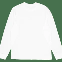 Lacoste Long Sleeved Cotton T-shirt White New