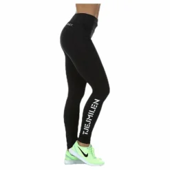 Tjejmilen Long Tights Black Svart Best