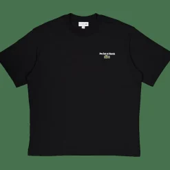 Lacoste Loose Fit Heavy Jersey Printed Noir 031 Black